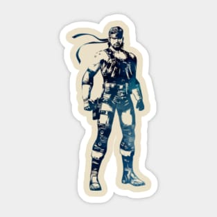 Solid Snake - Metal Gear Solid Sticker